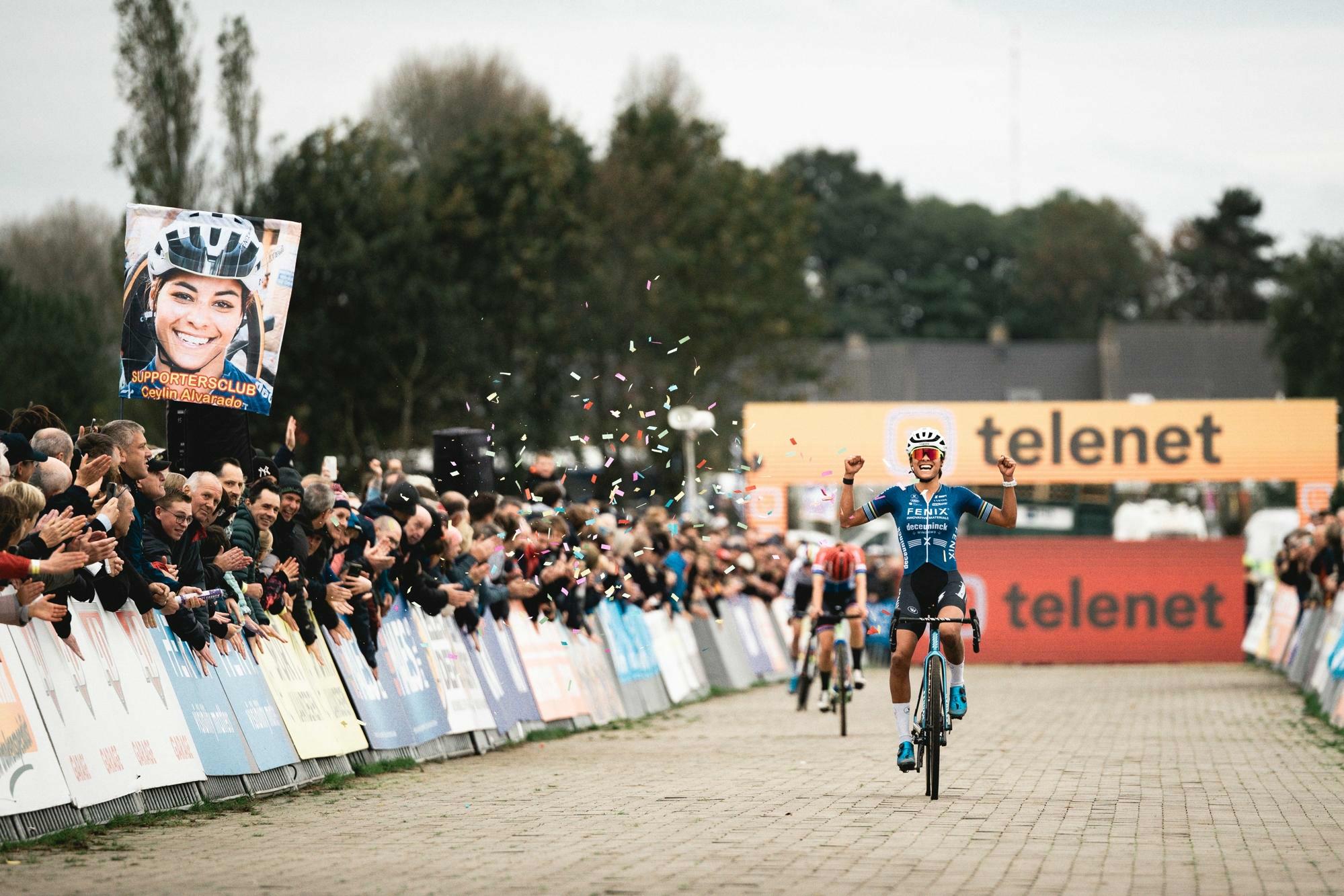 Ceylin del Carmen Alvarado remporte la manche d’ouverture du Telenet Superprestige