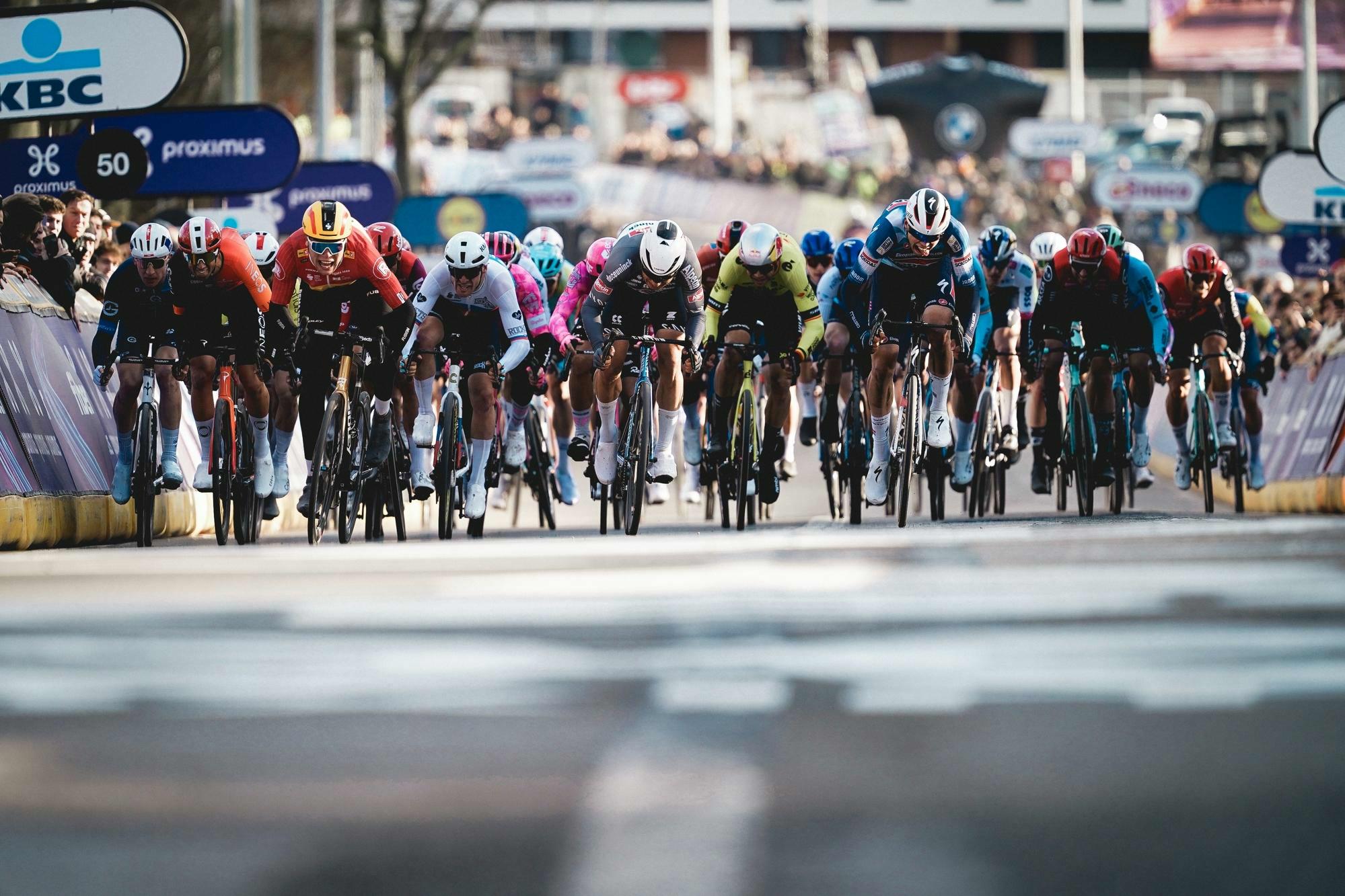 Søren Wærenskjold sprinte vers sa première victoire en WorldTour