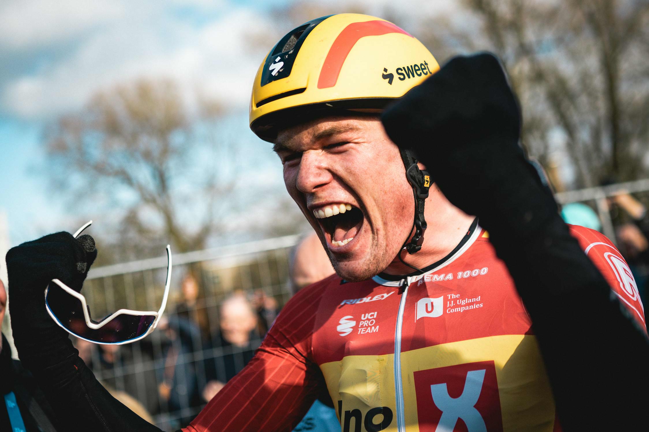 Søren Wærenskjold sprint naar eerste WorldTour zege